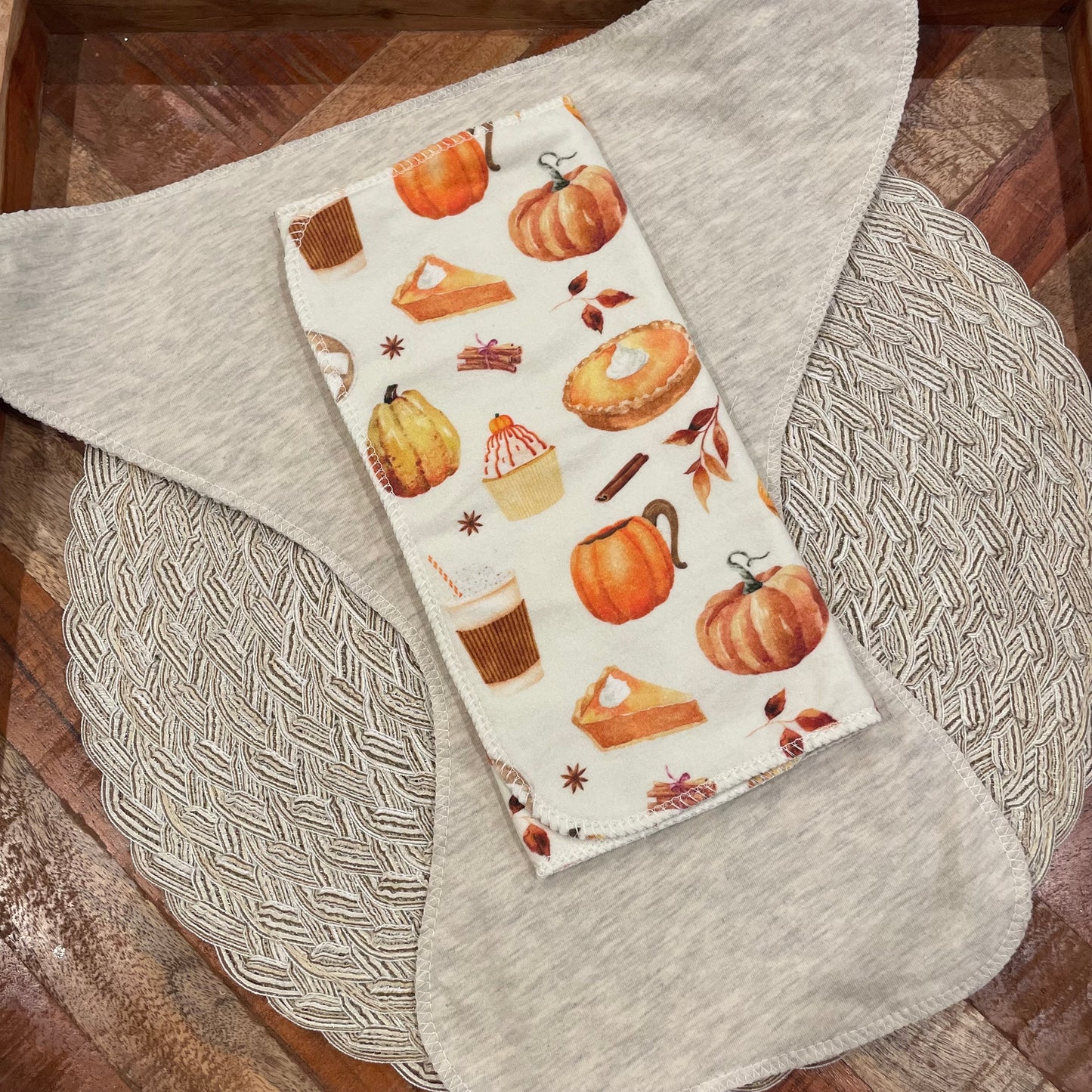 Fall Snacks 3-layer Lrg Contour (Cotton Inner) + Trifold Booster