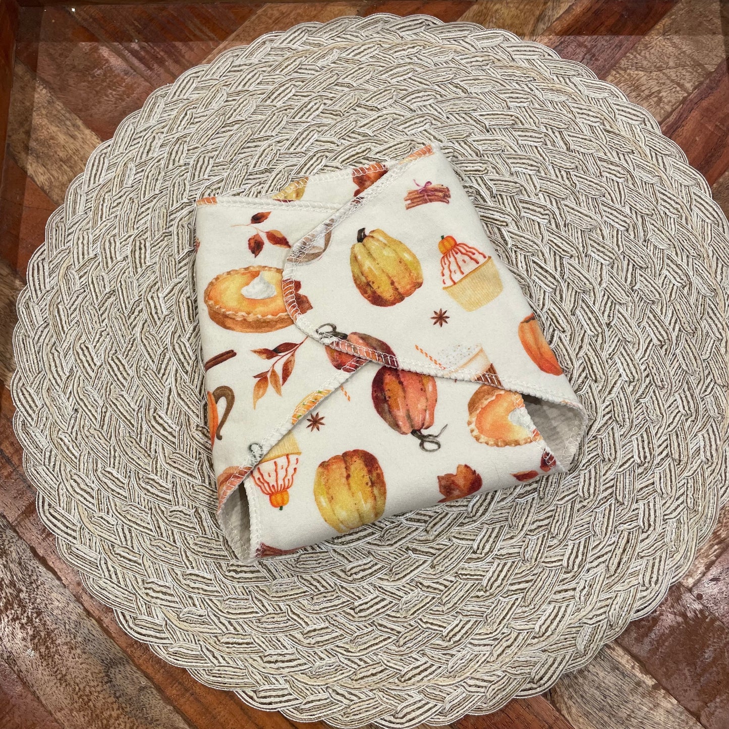 Fall Snacks 3-layer Lrg Contour (Cotton Inner) + Trifold Booster